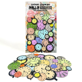 #27 Antique Clocks - AALL & CREATE Ephemera