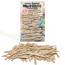 #3 Bite Me Kraft - AALL & CREATE Ephemera