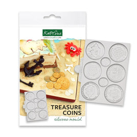 Treasure Coins Silicone Mould