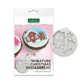 Miniature Christmas Gingerbread Silicone Mould