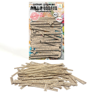 #52  Comic Tags - AALL & CREATE Ephemera