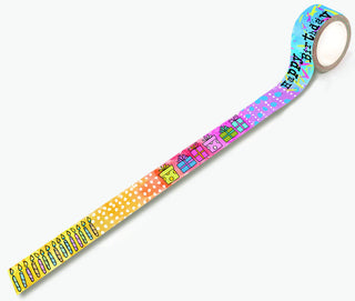 #55 Birthday Bumps - Washi Tape