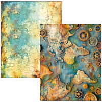 Mixed Media Book Past Time A4 Maxi - Ciao Bella LuMania