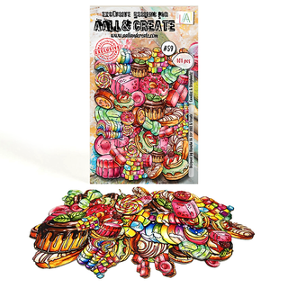 #59 Candies & Doughnuts - AALL & CREATE Ephemera
