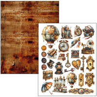 Mixed Media Book Past Time A4 Maxi - Ciao Bella LuMania