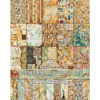 Mixed Media Book Journey Ahead A4 Maxi - Ciao Bella LuMania