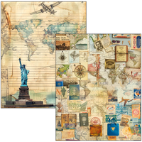 Mixed Media Book Journey Ahead A4 Maxi - Ciao Bella LuMania