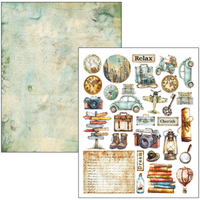 Mixed Media Book Journey Ahead A4 Maxi - Ciao Bella LuMania