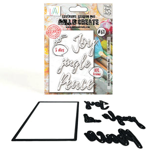 #61 ATC Festive Die-Cutting Set