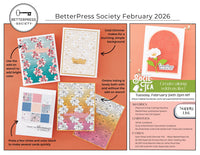 Radiant Blooms Press Plate & Die Set - BetterPress Society February 2026