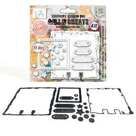 #70 Starbolted Sentiments Die-Cutting Set