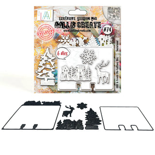 #74 Snowland Die-Cutting Set