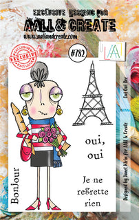 #782 Oui Oui Dee - A7 Stamp Set