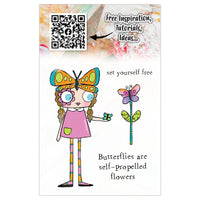 #821 Set Yourself Free - A7 Stamp Set