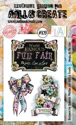 #829 Magic of the Fair - A6 Stamp Set