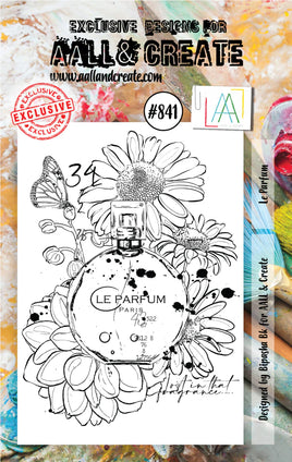 #841 Le Perfum - A7 Stamp Set