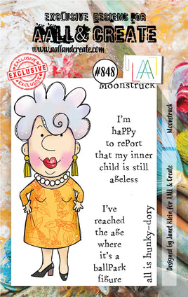 #848 Moonstruck - A7 Stamp Set