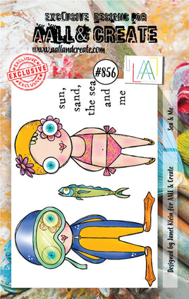 #856 Sea & Me - A7 Stamp Set
