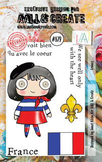#879 France - A7 Stamp Set