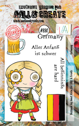 #880 Germany - A7 Stamp Set