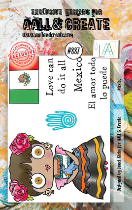 #887 Mexico- A7 Stamp Set