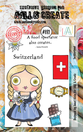 #892 Switzerland - A7 Stamp Set