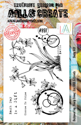 #897 Daily Gift - A5 Stamp Set