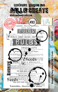 #907 Bulb Gazetter - A7 Stamp Set