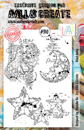 #910 Blast Away - A5 Stamp Set