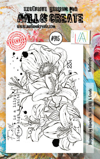 #915 Heliotropic - A7 Stamp Set