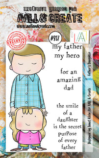 #937 Father's Daughter - A7 Stamp Set