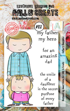 #937 Father's Daughter - A7 Stamp Set