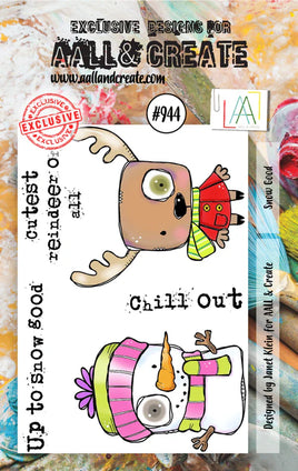 #944 Snow Good - A7 Stamp Set