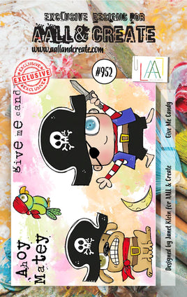 #952 Give Me Candy - A7 Stamp Set