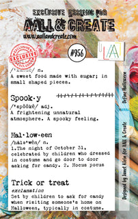 #956 Define Halloween - A7 Stamp Set