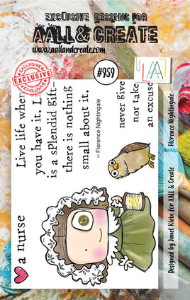 #959 Florence Nightingale - A7 Stamp Set