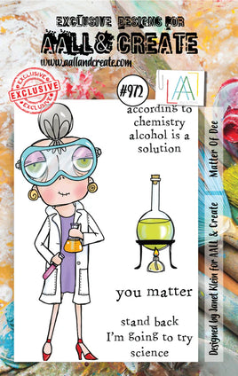 #972 Matter of Dee - A7 Stamp Set