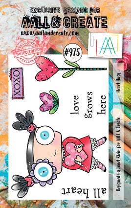 #975 Heart Hugs - A7 Stamp Set