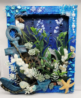 March 14, 2026 - Ocean Treasures - Mixed Media with Art Anthology Crafters Classroom