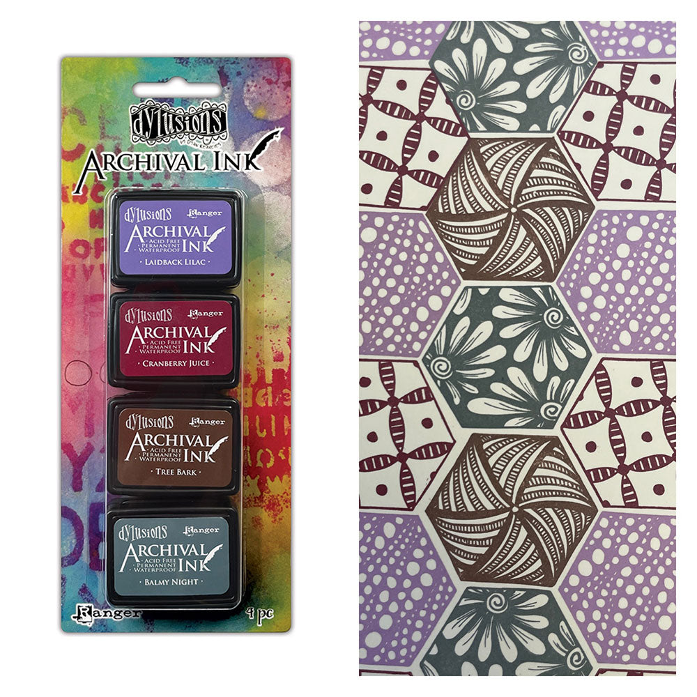 Dylusions Mini Archival Ink Kit #4| Stamplistic