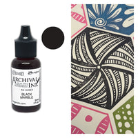 Dylusions Archival Re-Inker Black Marble