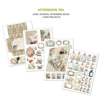 Afternoon Tea Junk Journal & Ephemera Book A4 32/Pkg