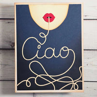 Ciao Spaghetti Etched Dies