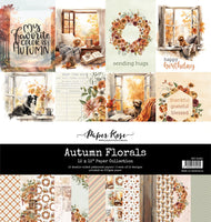 Autumn Florals 12x12 Paper Collection