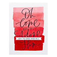 Merry & Bright Sentiment Strips Press Plate & Die Set from the More BetterPress Christmas Collection