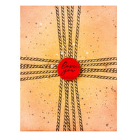 Sealed Cord & Faux Seal Sentiments