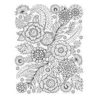 Kaleidoscope Flowers Press Plate from the Kaleidoscope Arch Collection