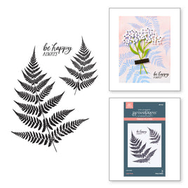 Lush Ferns BetterPress Plate from the Field Notes Collection
