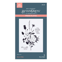 Bloom Wildly BetterPress Plate from the Field Notes Collection