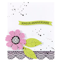 French Sentiments BetterPress Plate & Die Set